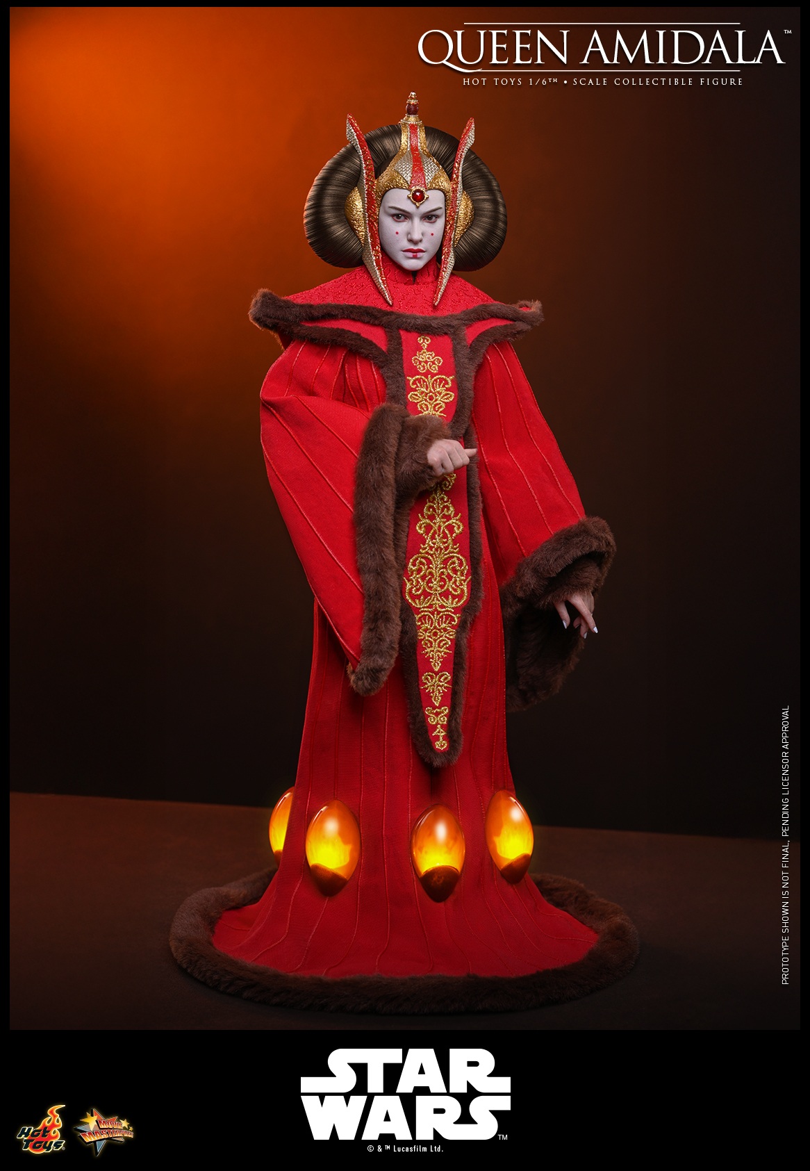 Pre-Order Hot Toys Star Wars The Phantom Menace Queen Amidala Sixth Scale Figure MMS883